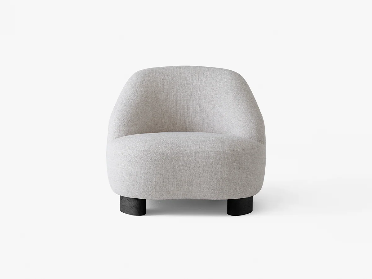 &TRADITION LOUISE LILJENCRANTZ LC1 MARGAS LOUNGE CHAIR H30.3" x W35.5" x D34.3" x SH16.5" - Image 2