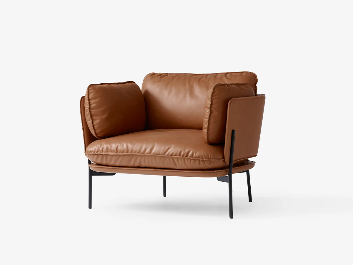 &TRADITION LUCA NICHETTO LN1 CLOUD LOUNGE CHAIR H29.5" x D33" x L39.3" x SH15.7"