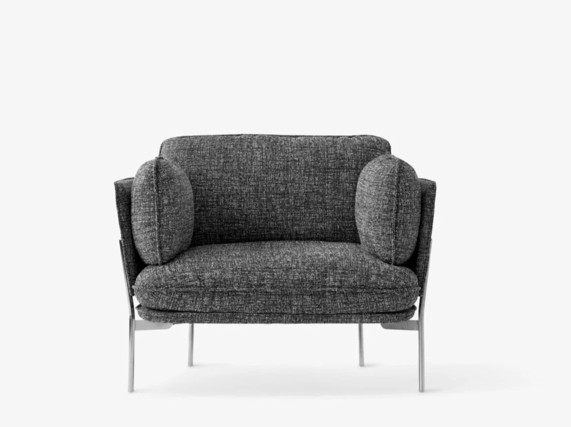 &TRADITION LUCA NICHETTO LN1 CLOUD LOUNGE CHAIR H29.5" x D33" x L39.3" x SH15.7" - Image 3