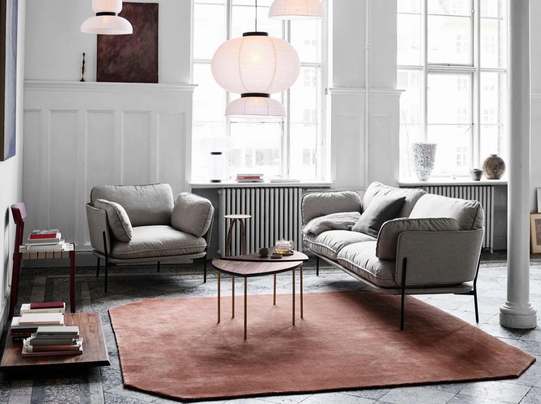 &TRADITION LUCA NICHETTO LN2 CLOUD LOUNGE SOFA L66" x D33" x H29.5" - Image 5