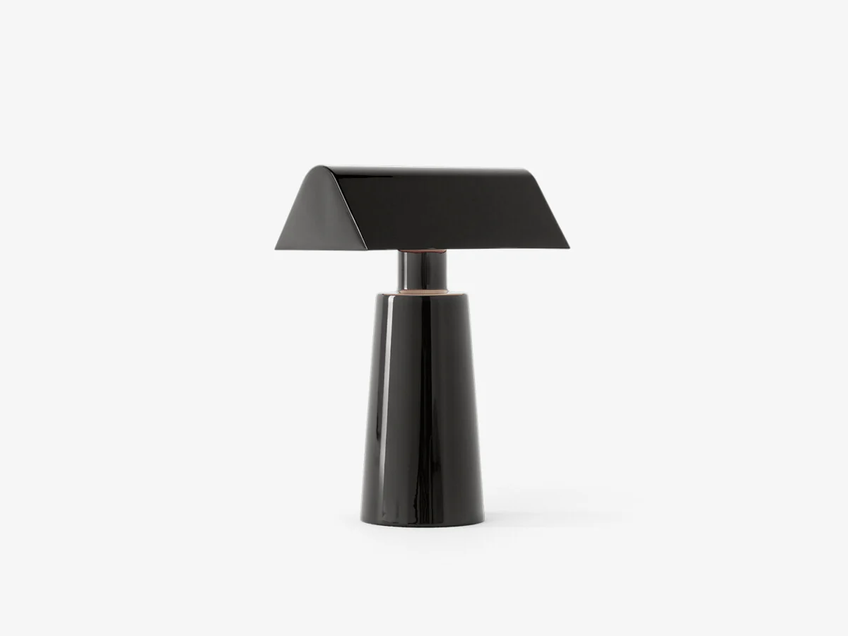 &TRADITION MF1 CARET PORTABLE TABLE LAMP W6" x D4" x H9"