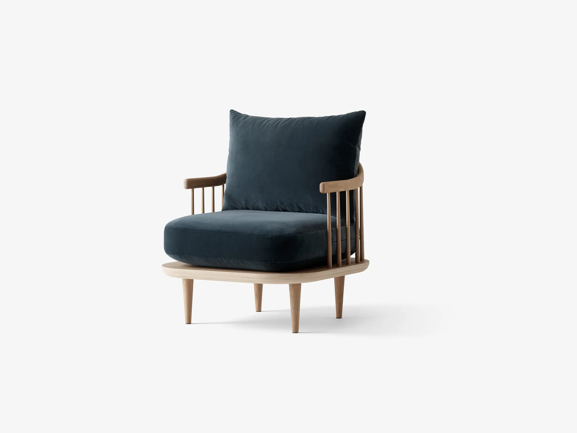 &TRADITION SPACE COPENHAGEN SC10 FLY CHAIR H27.6" x D27.6" x L28.7" x SH15.7" - Image 3