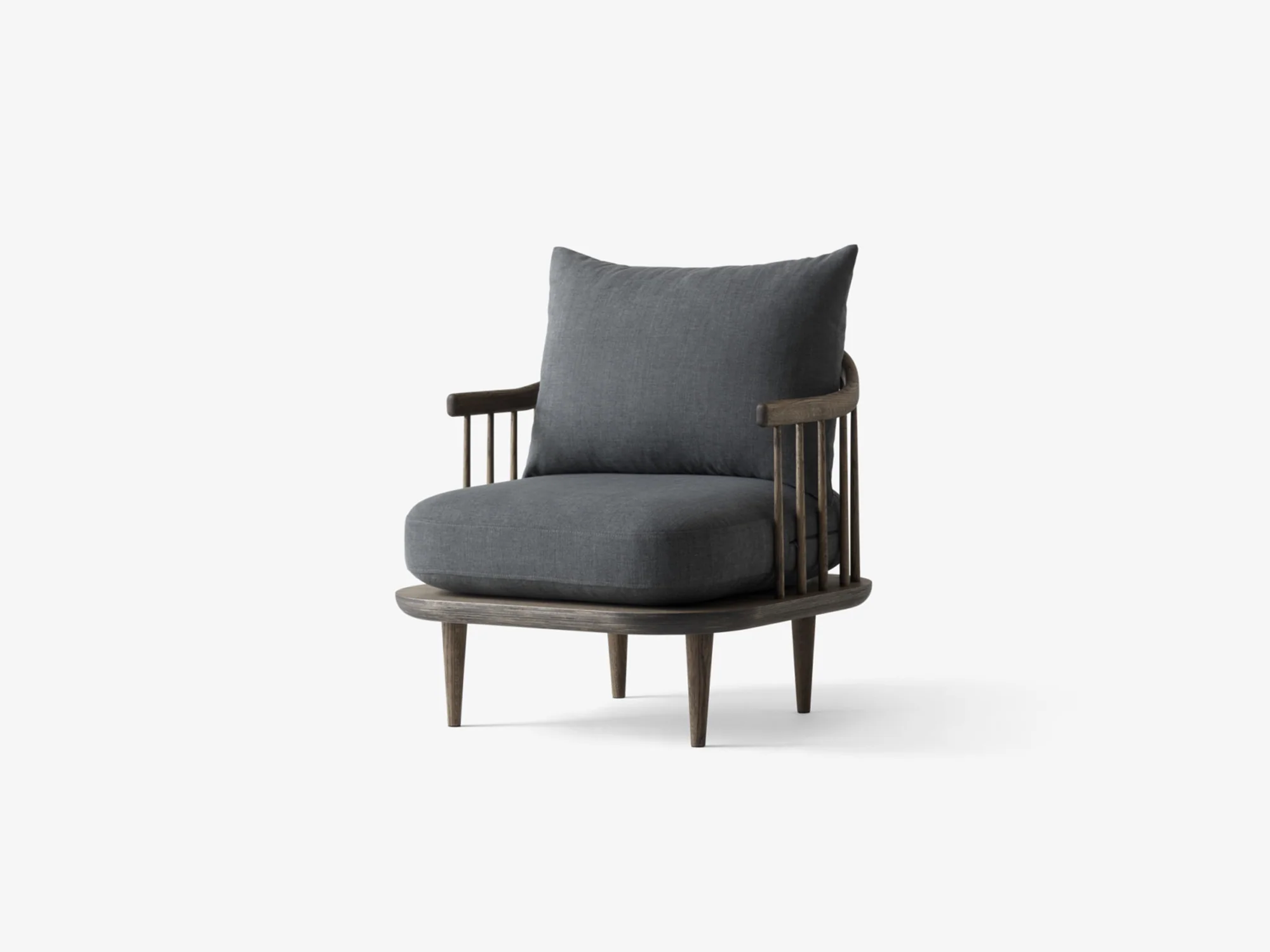 &TRADITION SPACE COPENHAGEN SC10 FLY CHAIR H27.6" x D27.6" x L28.7" x SH15.7" - Image 4