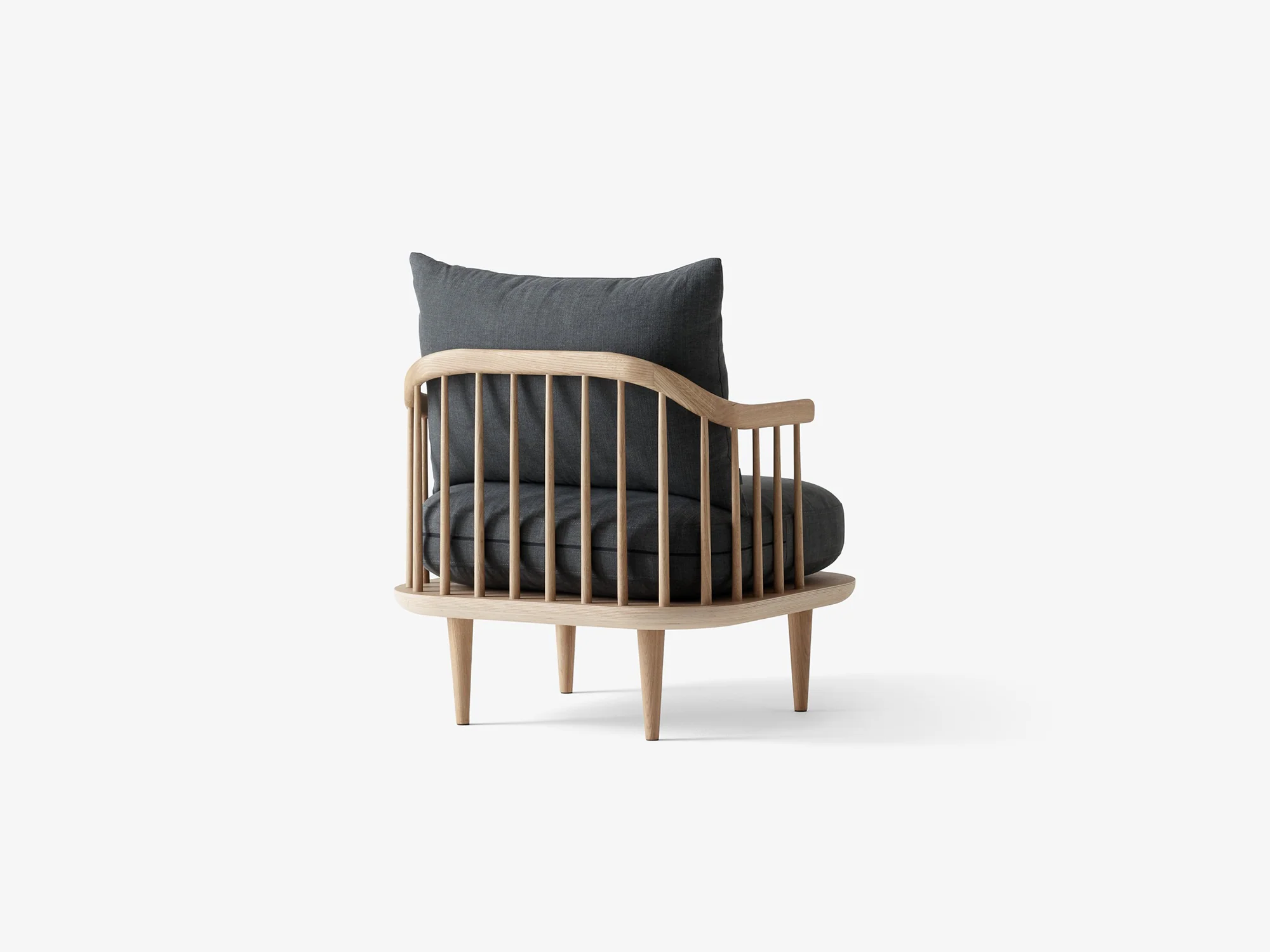 &TRADITION SPACE COPENHAGEN SC10 FLY CHAIR H27.6" x D27.6" x L28.7" x SH15.7" - Image 5