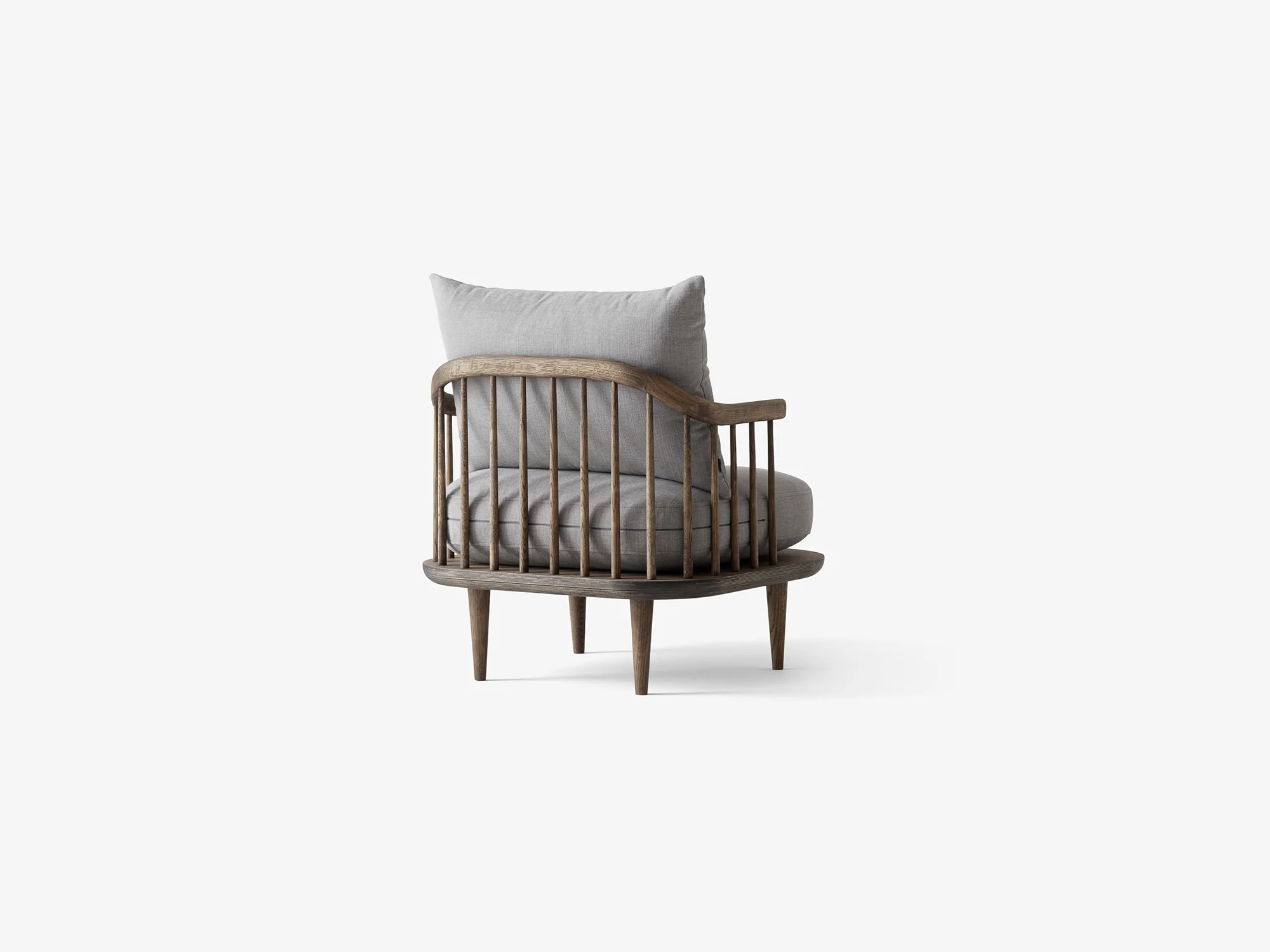 &TRADITION SPACE COPENHAGEN SC10 FLY CHAIR H27.6" x D27.6" x L28.7" x SH15.7" - Image 6
