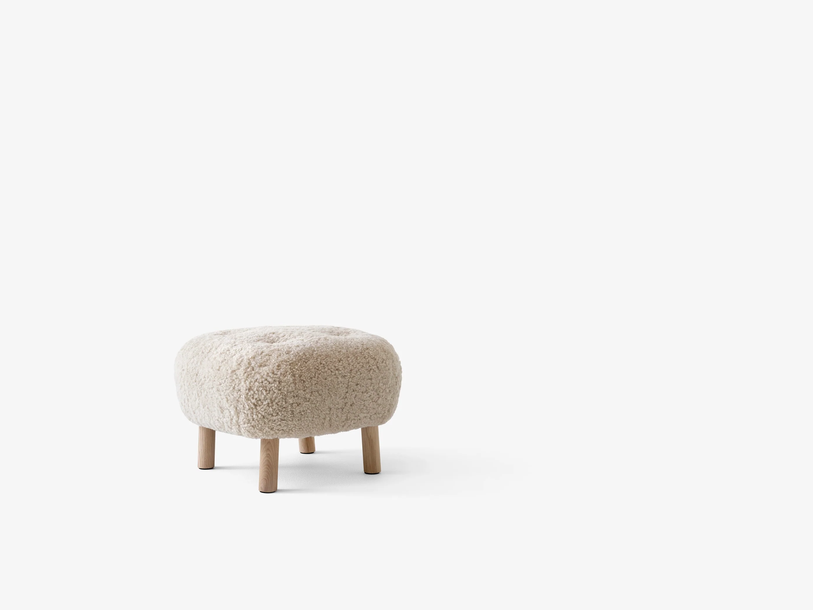 &TRADITION VIGGO BOESEN LITTLE PETRA POUF H14.6" x D20.9" x L20.9" - Image 2