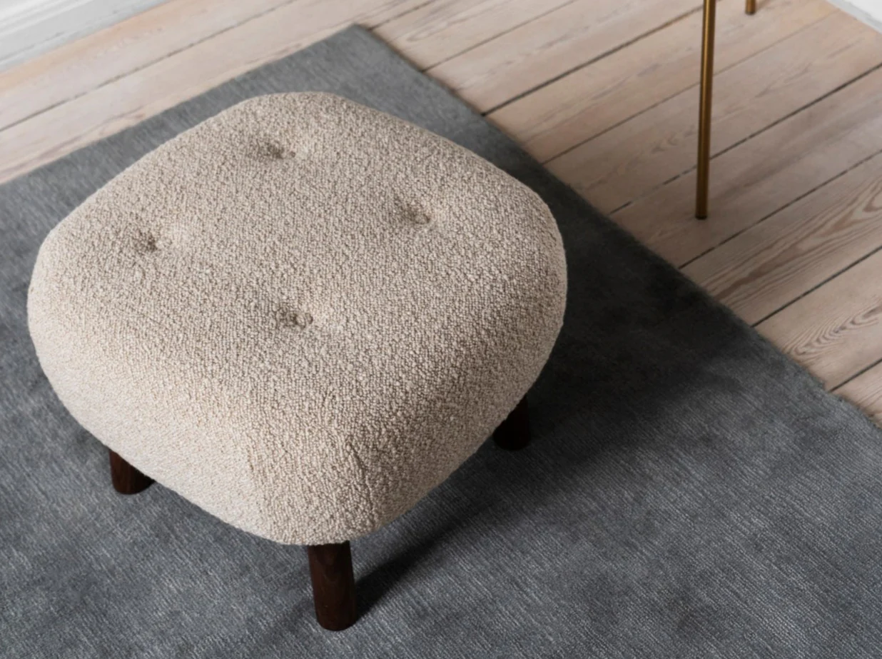 &TRADITION VIGGO BOESEN LITTLE PETRA POUF H14.6" x D20.9" x L20.9" - Image 3