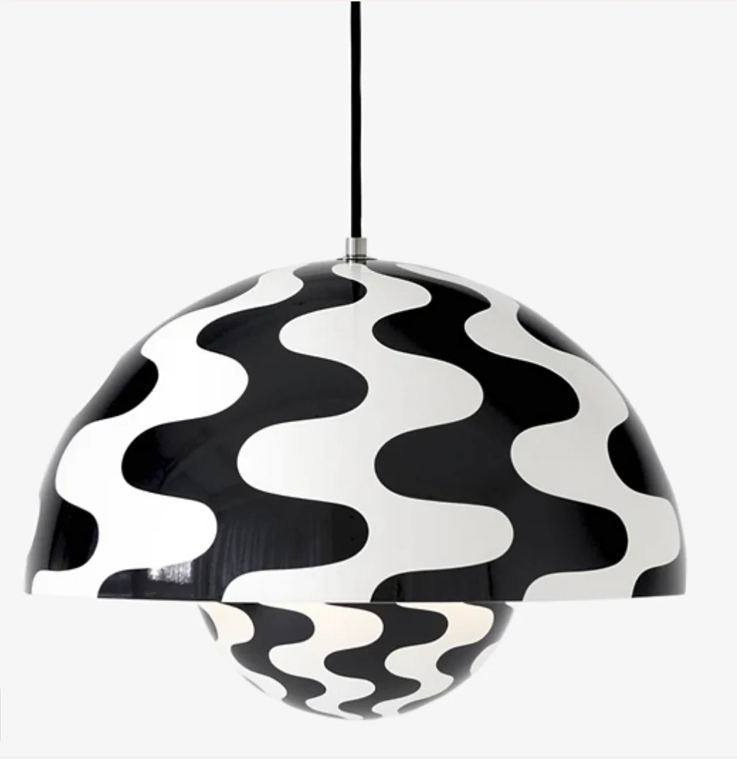 &TRADITION LIGHTING VERNER PANTON VP7 FLOWERPOT PENDANT H10.6" x Ø14.6" - Image 12