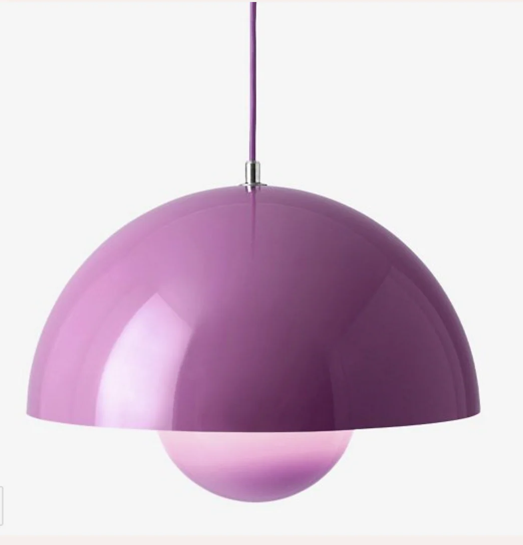 &TRADITION LIGHTING VERNER PANTON VP7 FLOWERPOT PENDANT H10.6" x Ø14.6" - Image 8