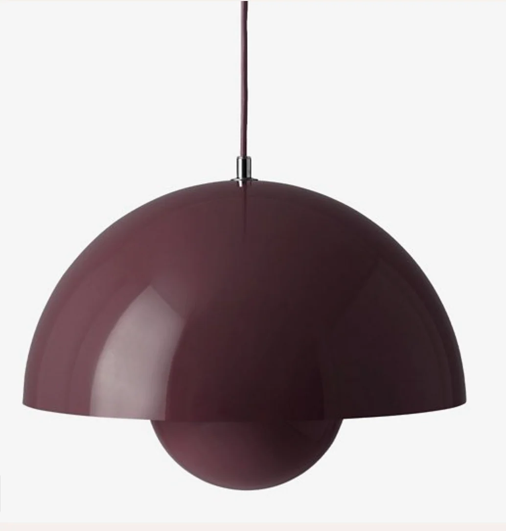 &TRADITION LIGHTING VERNER PANTON VP7 FLOWERPOT PENDANT H10.6" x Ø14.6" - Image 9