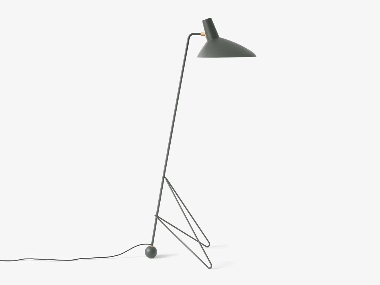 &TRADITION LIGHTING HVIDT & MOLGAARD HM8 TRIPOD FLOOR LAMP H52.8" x W18.5" x D24.8" - Image 3