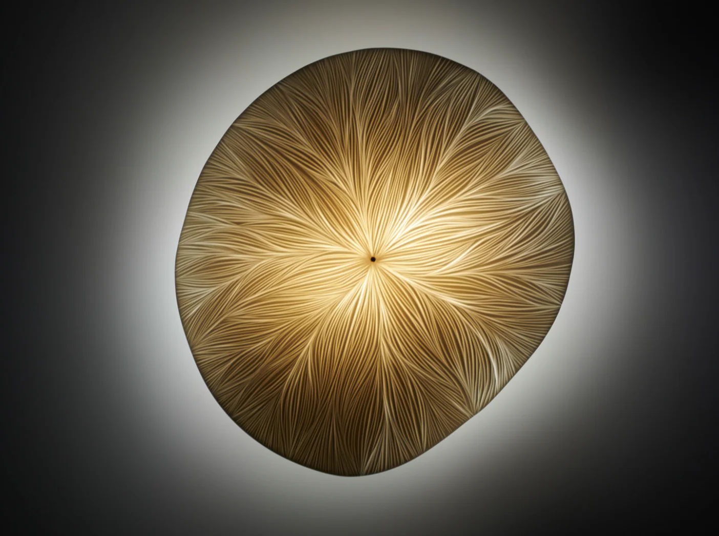 VEZZINI & CHEN LEAF WALL SCONCE L12" x W10" x D1.5" - Image 2