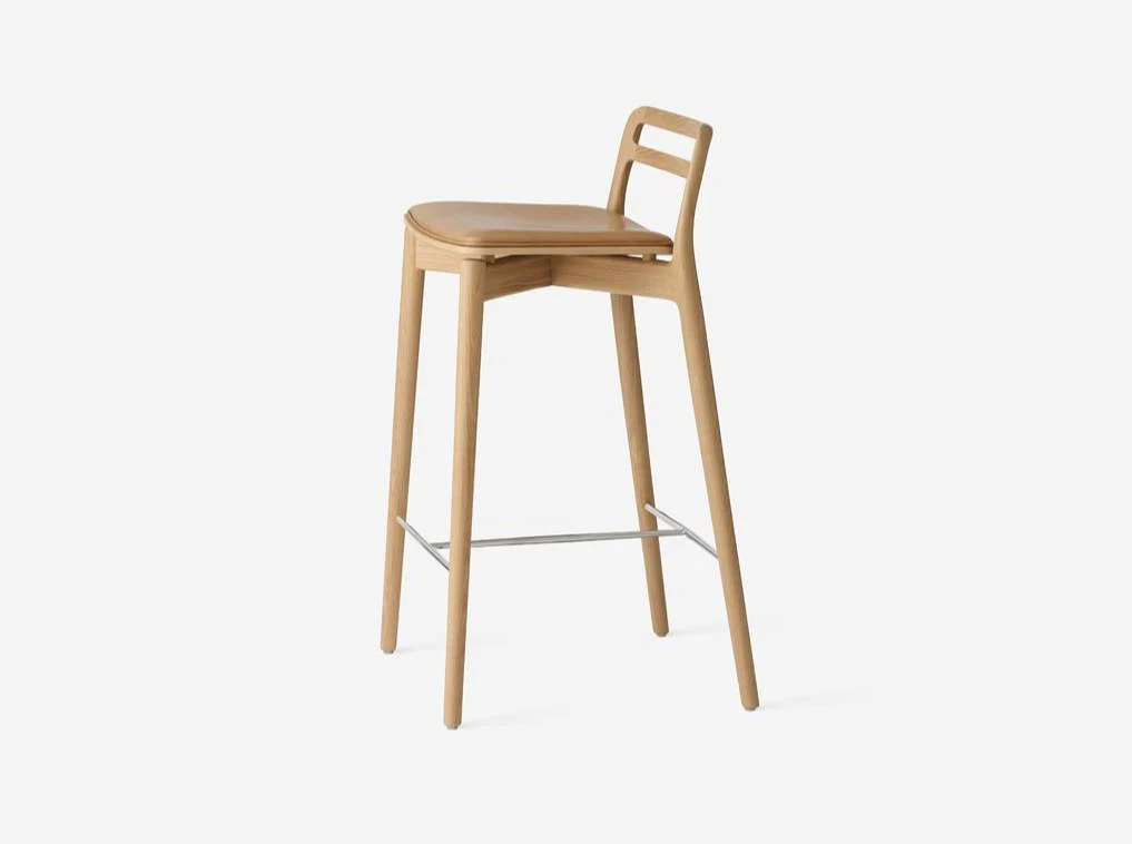 VIPP CABIN COUNTER STOOL W18.1" x D18.5" x H32.7" x SH26.3" - Image 2
