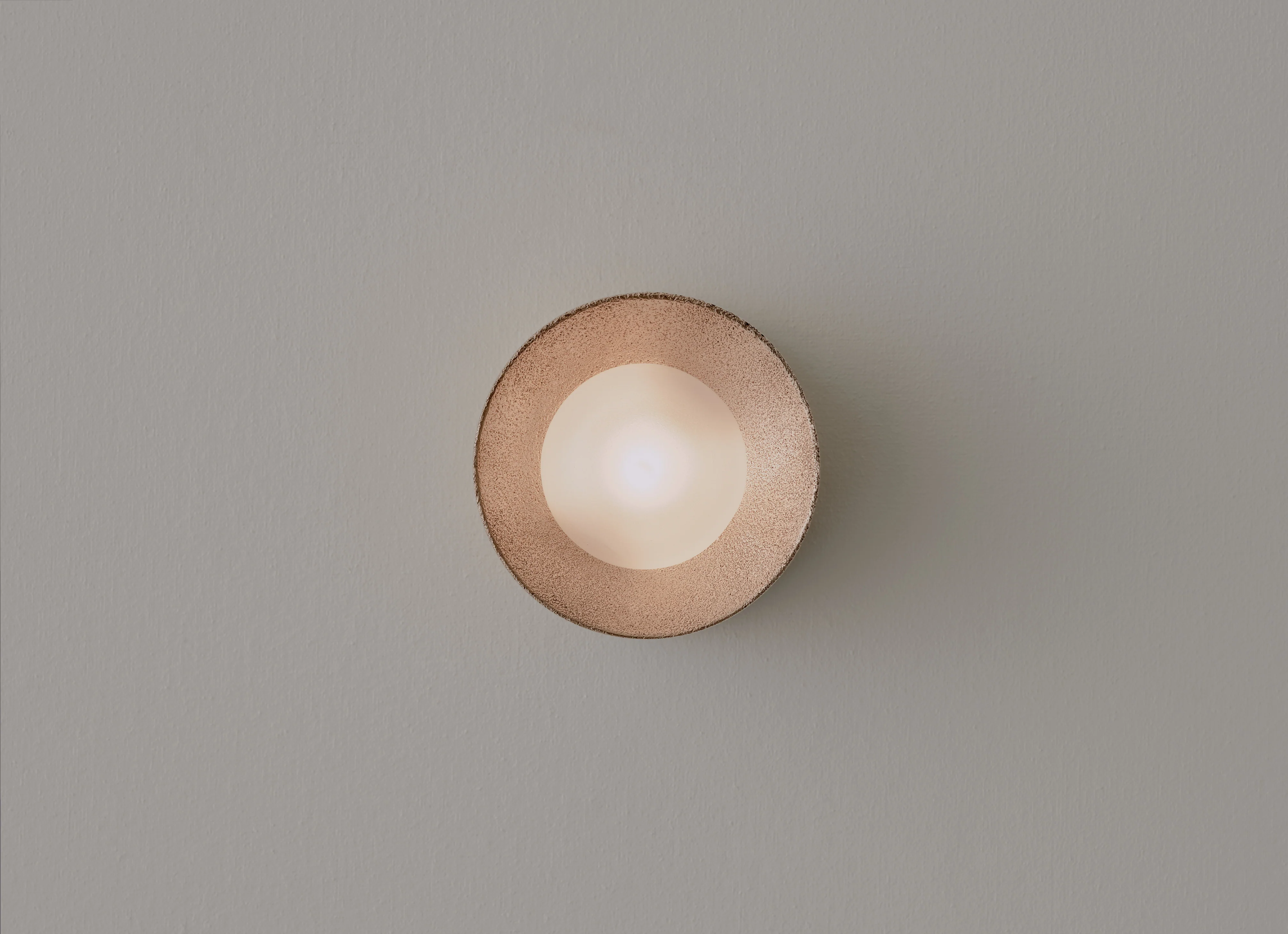 VOLKER HAUG STUDIO ANTON GUNMETAL SCONCE / MICRO Ø3.2" x D2.6" - Image 2