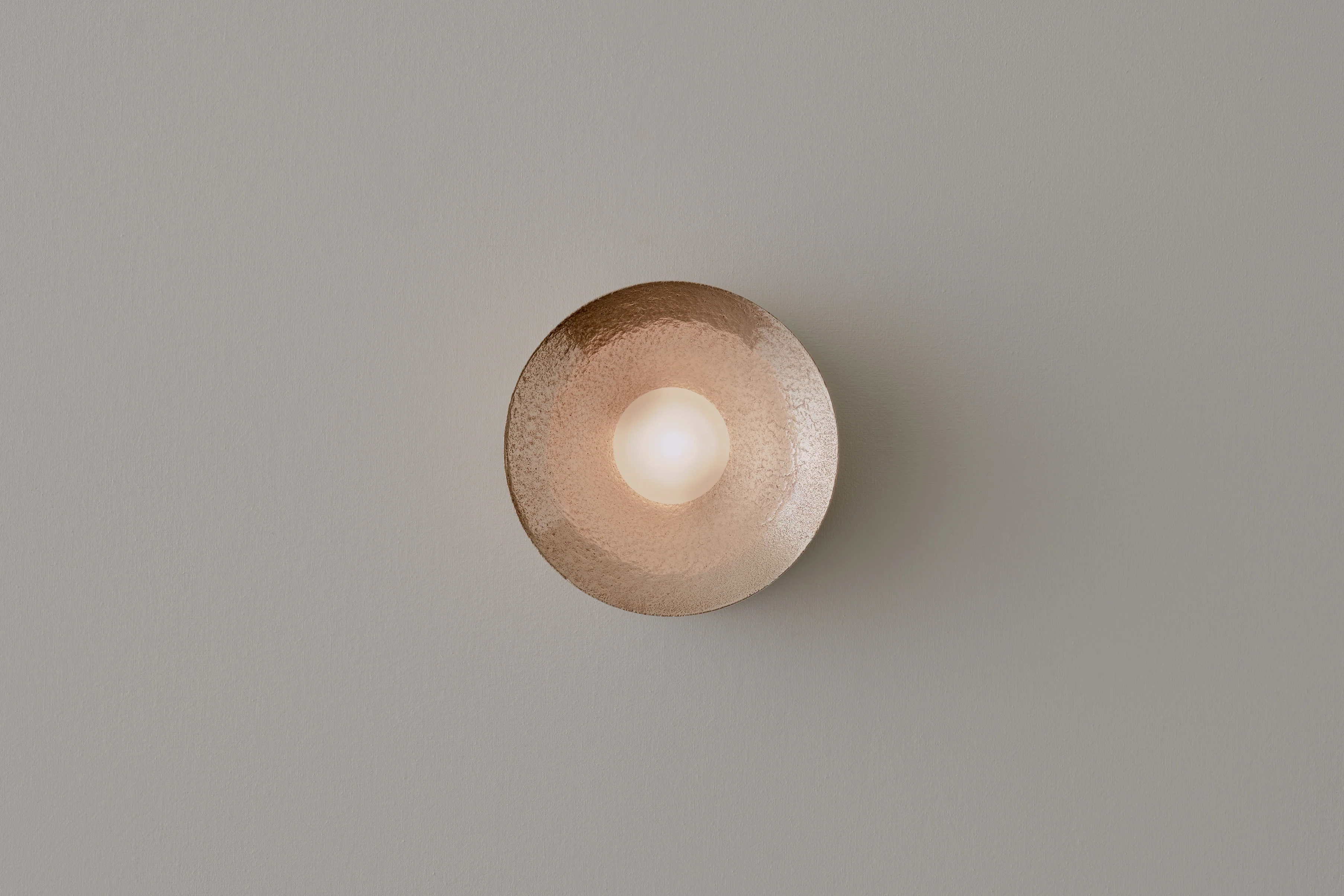 VOLKER HAUG STUDIO ANTON GUNMETAL SCONCE / MINI Ø5.1" x D3.4" - Image 2