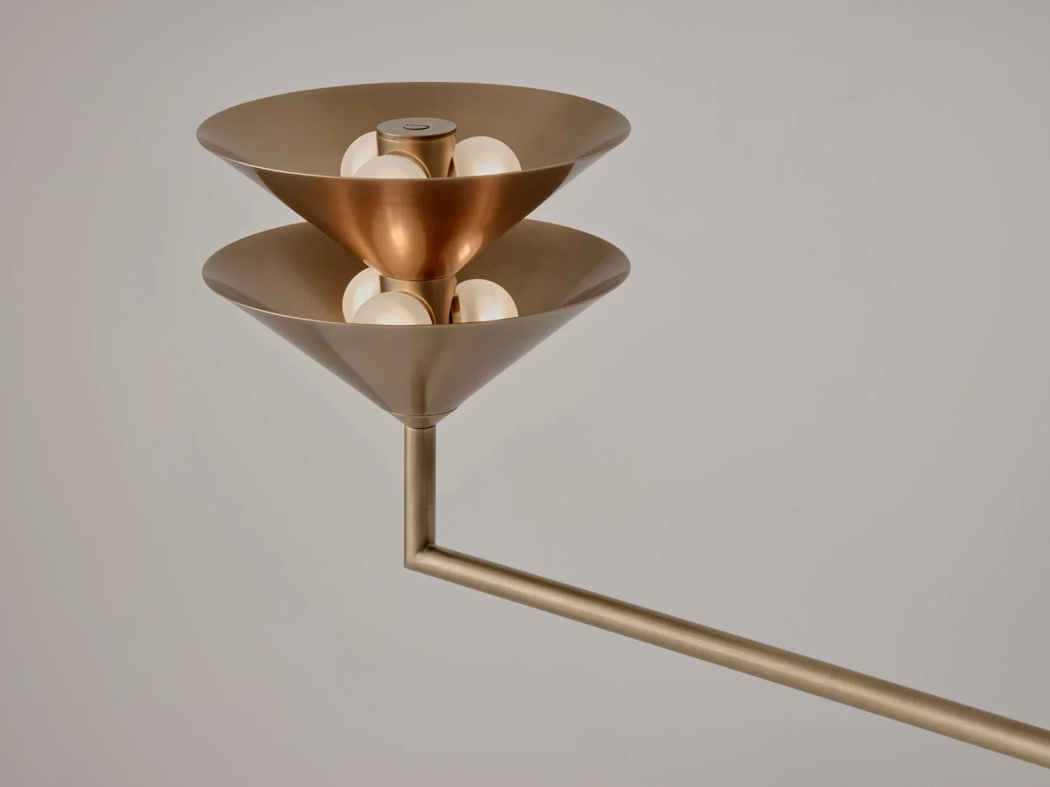 VOLKER HAUG STUDIO BALANCED STACK CHANDELIER W72" x D5.9" x H27.6" - Image 3