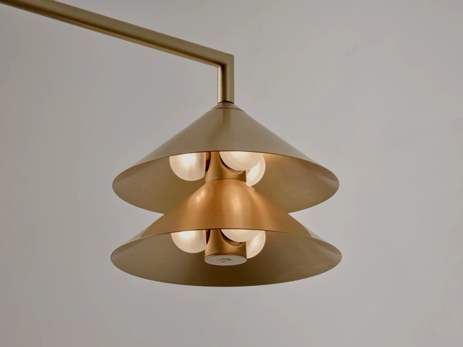 VOLKER HAUG STUDIO CROSS BALANCED STACK CHANDELIER W43.8" x D43.8" x H24" - Image 3