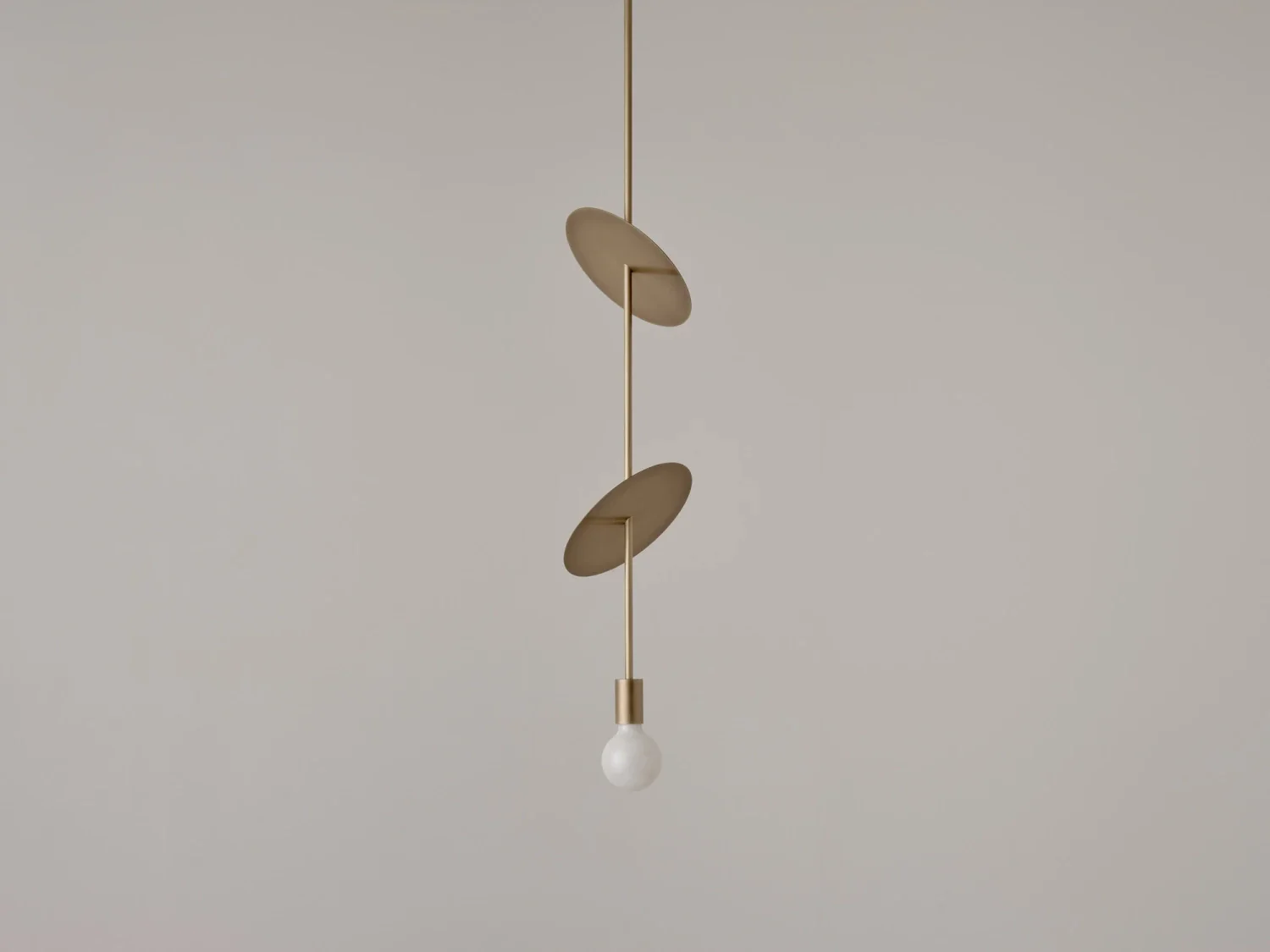 VOLKER HAUG STUDIO FLIPSIDE DOUBLE PENDANT Ø9.8" - Image 2