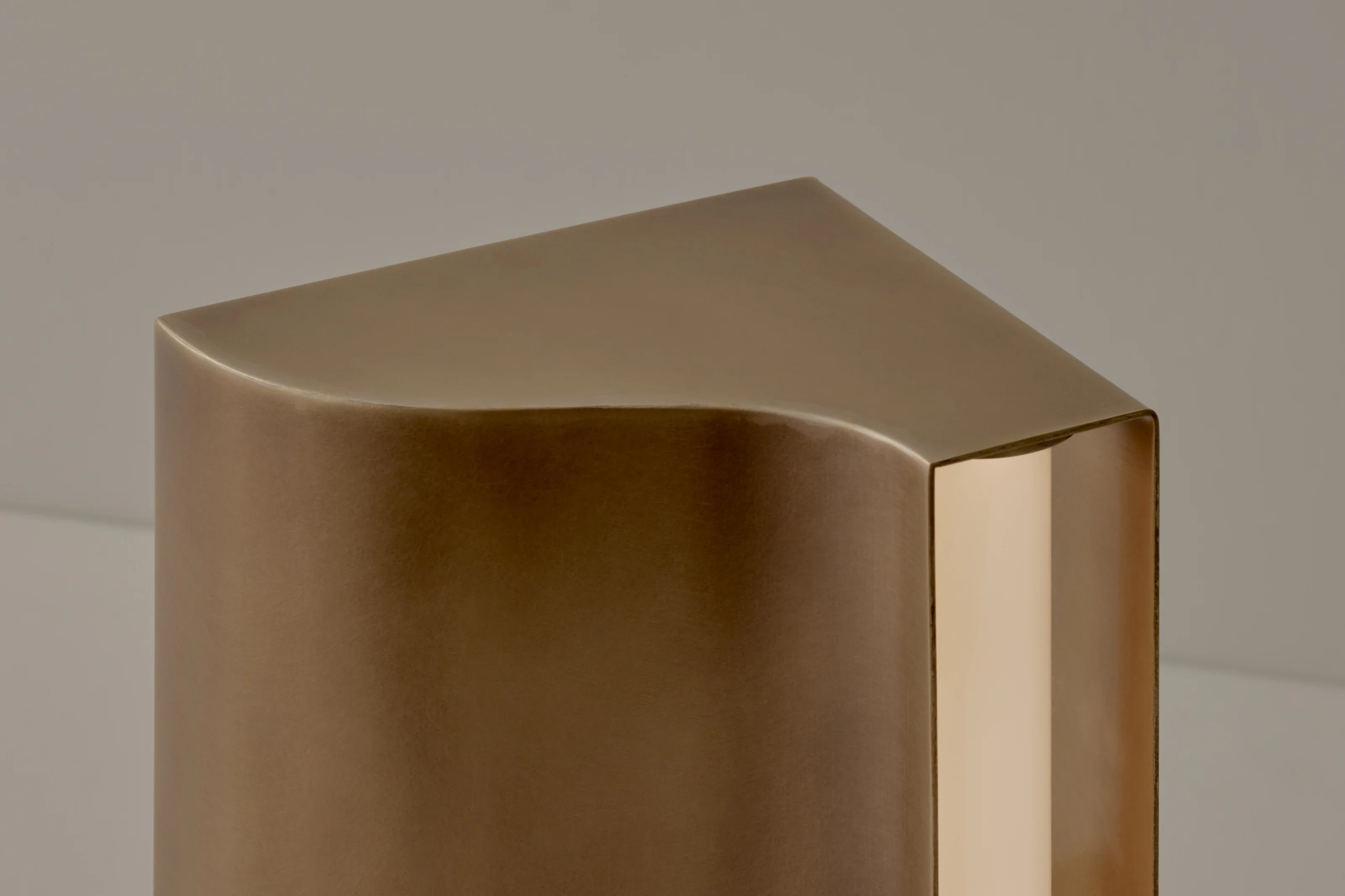 VOLKER HAUG STUDIO HALF BUCKLE LAMP W6" x D5.3" x H13.5" - Image 5