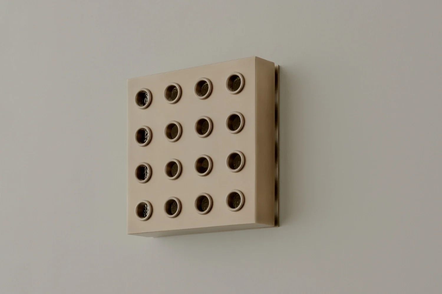 VOLKER HAUG STUDIO LUCKY SCONCE H9.5” x W9.5” x D2.75” - Image 3