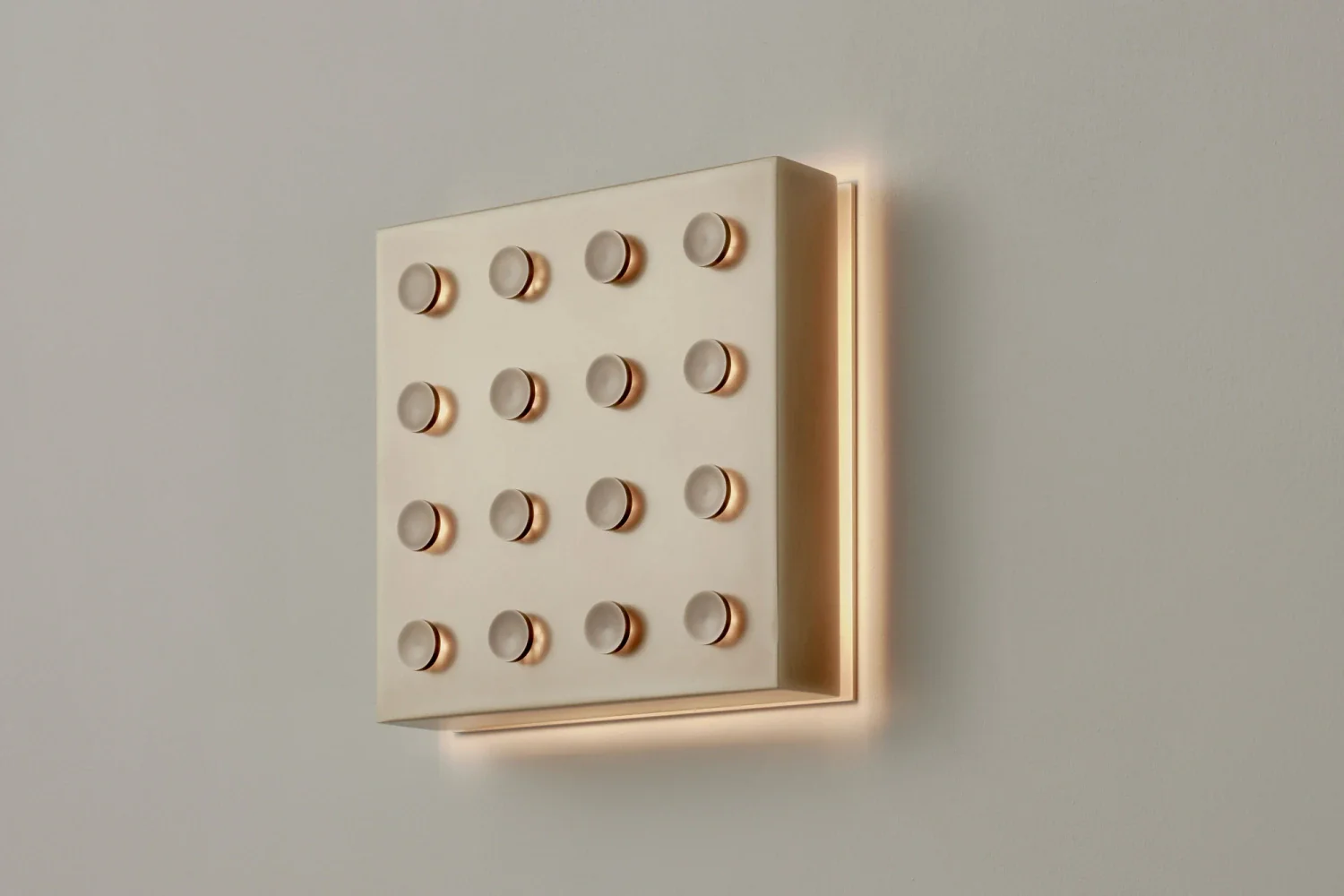VOLKER HAUG STUDIO LUCKY STUD SCONCE H9.6โ x W9.6โ x D2.5โ - Image 3