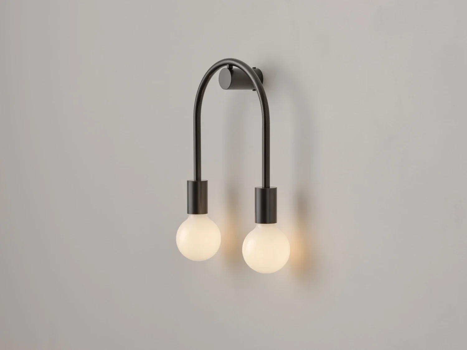 VOLKER HAUG STUDIO ONLY U SMALL SCONCE H17.5" x W13.2" x D4.9" - Image 2