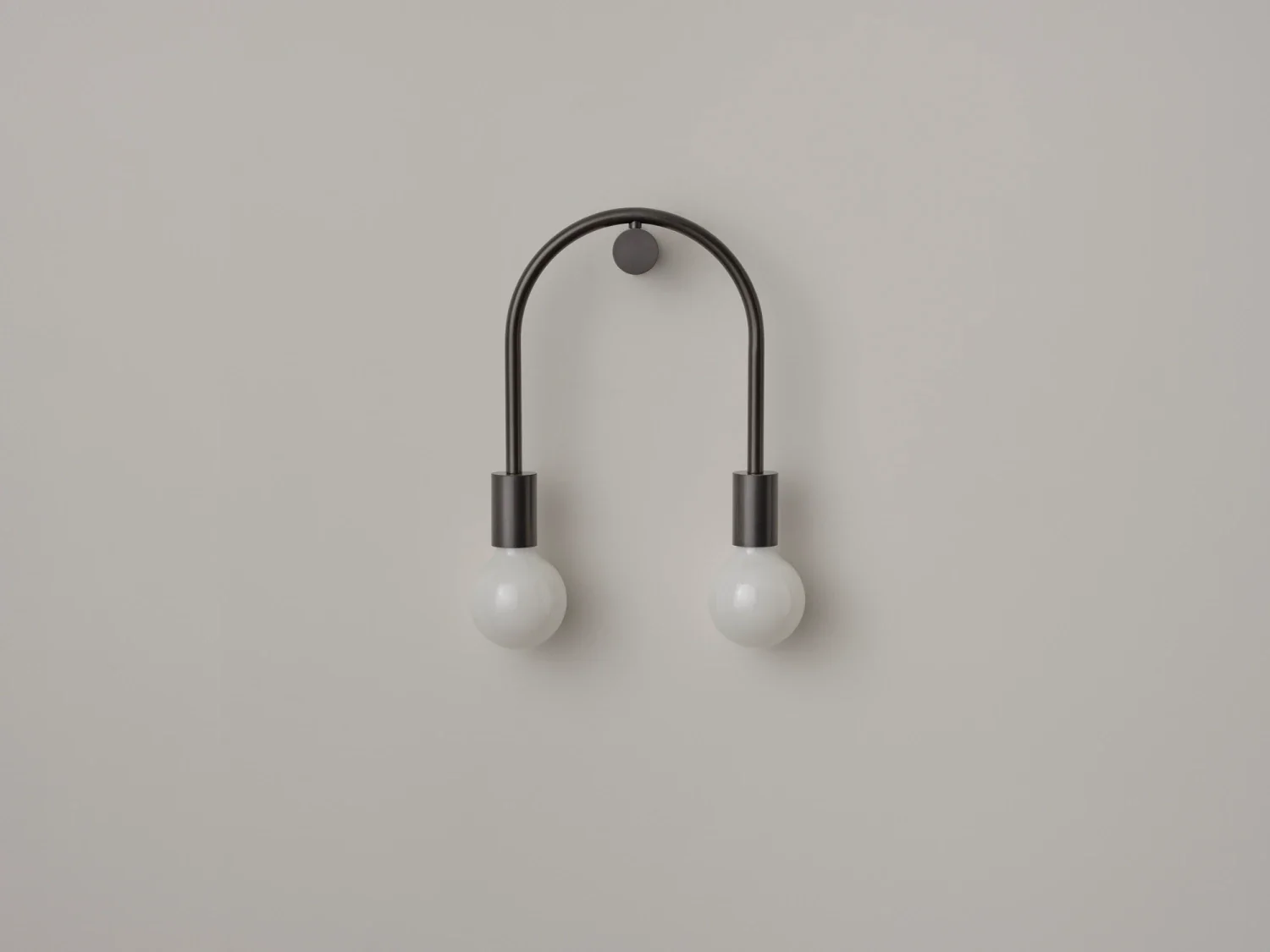 VOLKER HAUG STUDIO ONLY U SMALL SCONCE H17.5" x W13.2" x D4.9" - Image 3