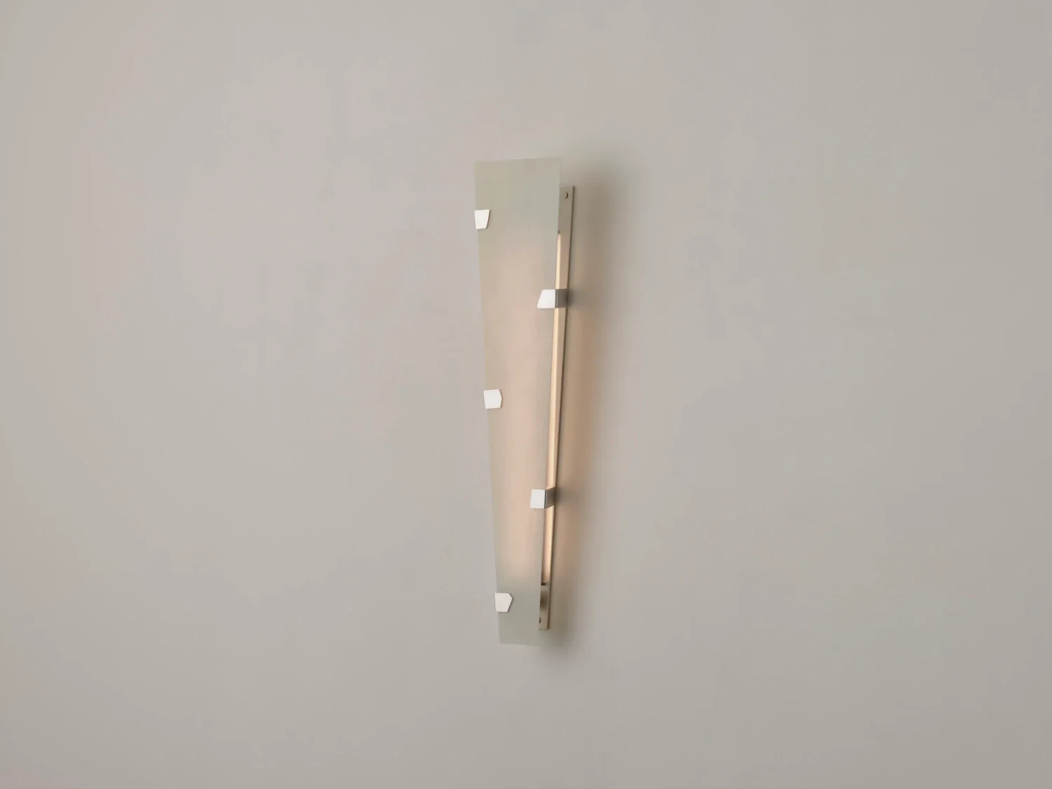 VOLKER HAUG STUDIO BRACE SCONCE W9" x D4.7" x H39.4"