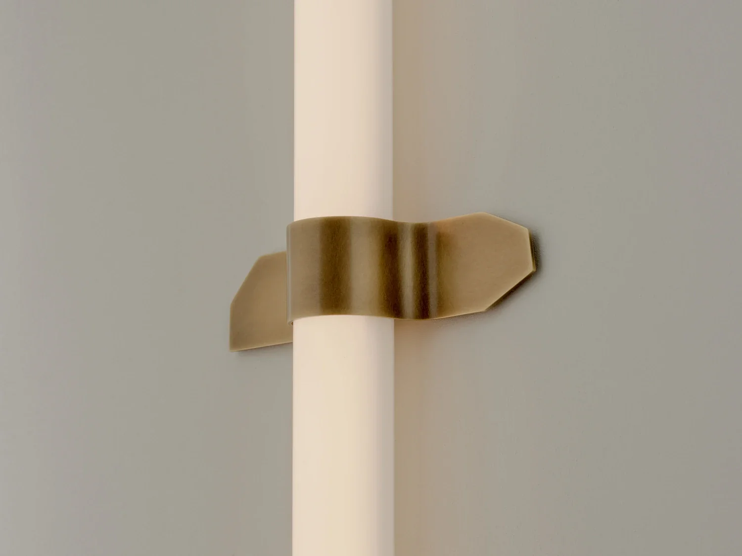VOLKER HAUG STUDIO WALL STITCH SCONCE W8.8" x D2.2" x H27.6" - Image 2