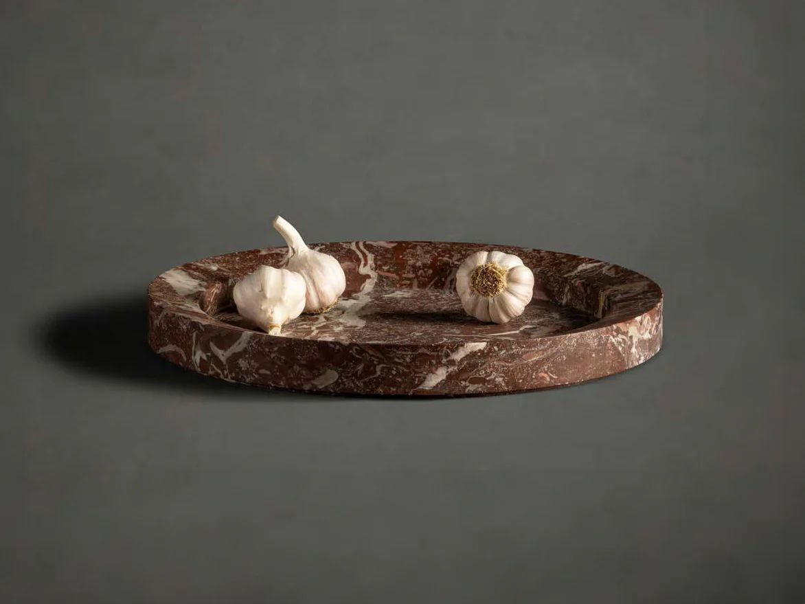 WHEN OBJECTS WORK STONE BOWL Ø15.7" x H1.5" - Image 3