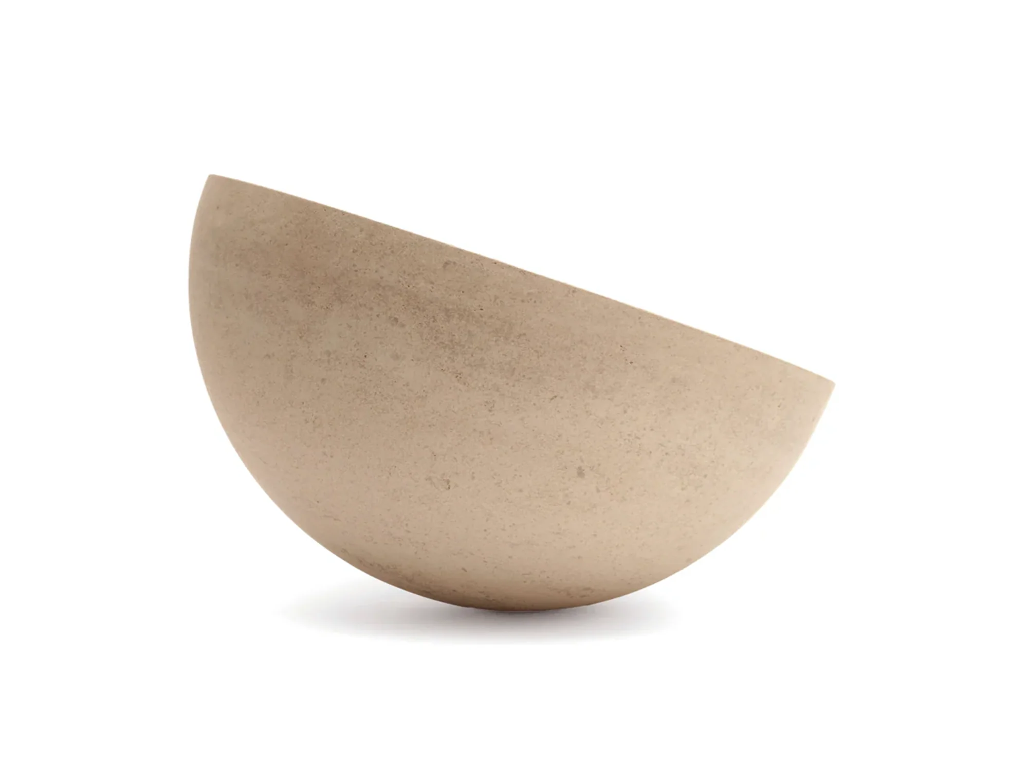 WHEN OBJECTS WORK JOHN PAWSON BOWL / LIMESTONE Ø13.65" - Image 2
