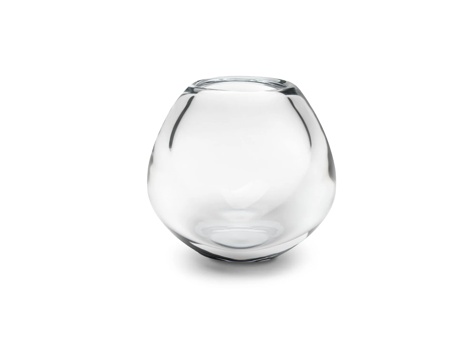 WHEN OBJECTS WORK MAXIMILIAN JENCQUEL BIG VASE / TRANSPARENT Ø9.25"