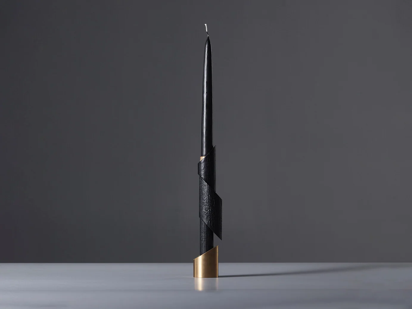 WILLIAM GUILLON ASHES TO ASHES BRONZE CANDLE HOLDERS - Image 4