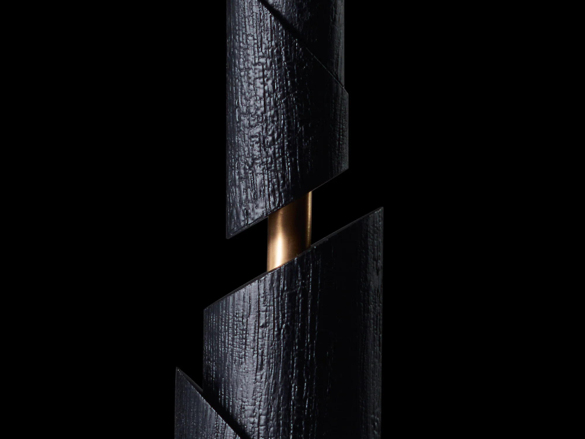WILLIAM GUILLON ASHES TO ASHES BRONZE CANDLE HOLDERS - Image 8